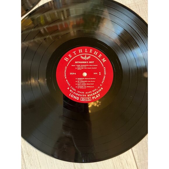 Bethlehem's Best Vinyl Record EXLP-6 Vintage Album Original Cover & Booklet - Picture 4 of 10